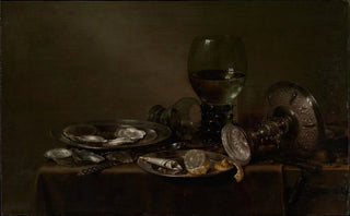 Willem Claesz Heda - Still Life with Oysters a Silver Tazza and Glassware.webp