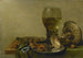 naturtrogen stillleben med roemer och tazza i silver - Willem Claesz Heda — vy av konstverket