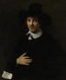 Portrait av en man - Willem Drost — vy av konstverket