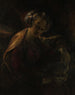 La Sibylle - Willem Drost — vy av konstverket