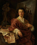 Le peintre Andries Lens - Willem Jacob Herreyns — vy av konstverket