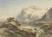 Landskapsbild av berg - Willem Jan van den Berghe — vy av konstverket