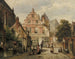 Amsterdam - Willem Koekkoek — vy av konstverket