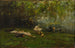 Paradis des canards - Willem Maris — vy av konstverket