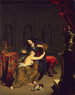 Joseph och Putifars fru - Willem van Mieris — vy av konstverket