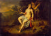 Paris och Œnone - Willem Van Mieris — vy av konstverket