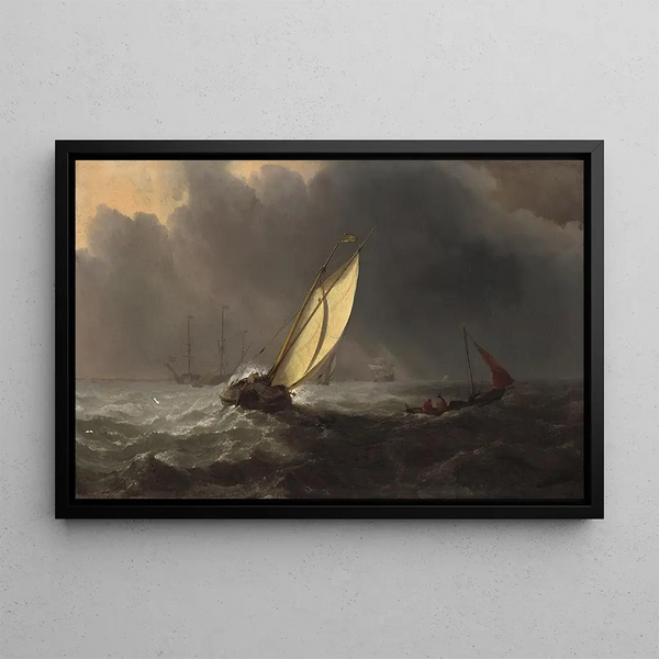 Willem van de Velde the Younger - Before the Storm.webp