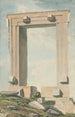 Arcade plate en ruine - Willey Reveley — vy av konstverket
