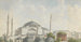 Vue des dômes et clochers de Sainte-Sophie Istanbul - Willey Reveley — vy av konstverket