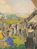 Les Courses à Chantilly – William Albert Ablett — vy av konstverket