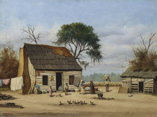 William Aiken Walker - Louisiana Cabin Scene.webp