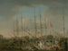 Hussards embarquant à Deptford - William Anderson — vy av konstverket