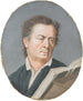 Portrait av en man som läser - William Berczy — vy av konstverket