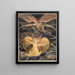 Le Grand Dragon Rouge et la Femme vêtue de Soleil - William Blake — inramlat konstverk på väggen