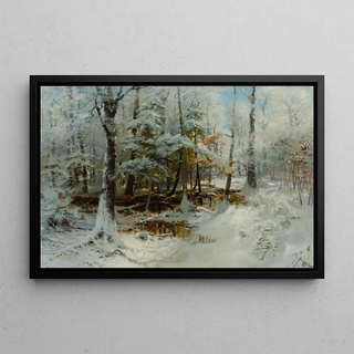 William Bliss Baker - Quiet Winter Afternoon.webp