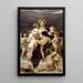 Alma Parens - William Bouguereau — inramlat konstverk på väggen