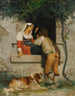 Amoureux italiens - William Bouguereau — vy av konstverket