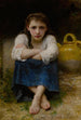 La Sérieuse - William Bouguereau — vy av konstverket