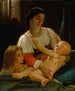 Le réveil - William Bouguereau — vy av konstverket