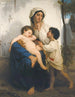 Le sommeil - William Bouguereau — vy av konstverket