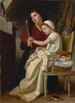 Le Vœu - William Bouguereau — vy av konstverket