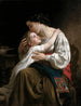 Le lever - William Bouguereau — vy av konstverket
