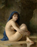 Nu Sittande - William Bouguereau — vy av konstverket