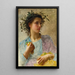 L'été - William Bouguereau — inramlat konstverk på väggen