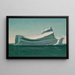 Iceberg - William Bradford — inramlat konstverk på väggen