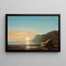 Vue de Northern Head au lever du soleil dans la baie de Fundy - William Bradford — inramlat konstverk på väggen