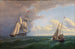 Baleinier ute till havs utanför vingården på väg - William Bradford — vy av konstverket
