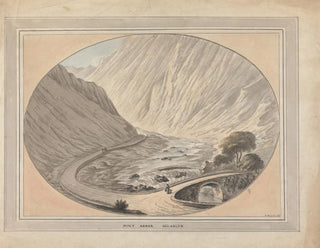 Pont Aber Glaslyn - William Burgess — vy av konstverket