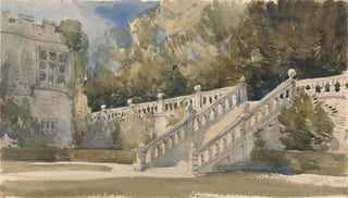 William Callow - Garden Stair Haddon Hall.webp