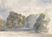 På Wharfe, Bolton kloster - William Callow — vy av konstverket