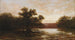 En australiensisk mangrove vid ebb - William Charles Piguenit — vy av konstverket