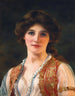 En orientalisk skönhet - William Clarke Wontner — vy av konstverket