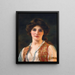 En orientalisk skönhet - William Clarke Wontner — inramlat konstverk på väggen