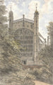 Chapelle Saint-Georges Windsor västsida 19 juli 1832 10:00 - William Crotch — vy av konstverket