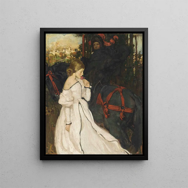 William Dacres Adams - Chivalric love.webp