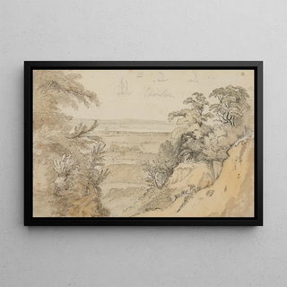 William Day - An estuary view with studies of shipping.webp