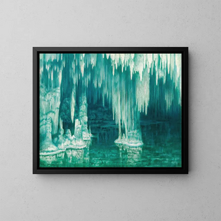William Degouve de Nuncques - La Grotte Du Drac Manacor.webp