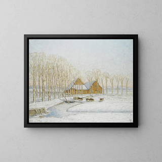 William Degouve de Nuncques - Paysage Dhiver.webp