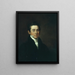John Adams Conant - William Dunlap — inramlat konstverk på väggen