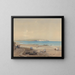 Falaises de Culver, Île de Wight - William Dyce — inramlat konstverk på väggen