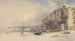 Somerset House och Waterloo-bron - William Edward Dighton — vy av konstverket
