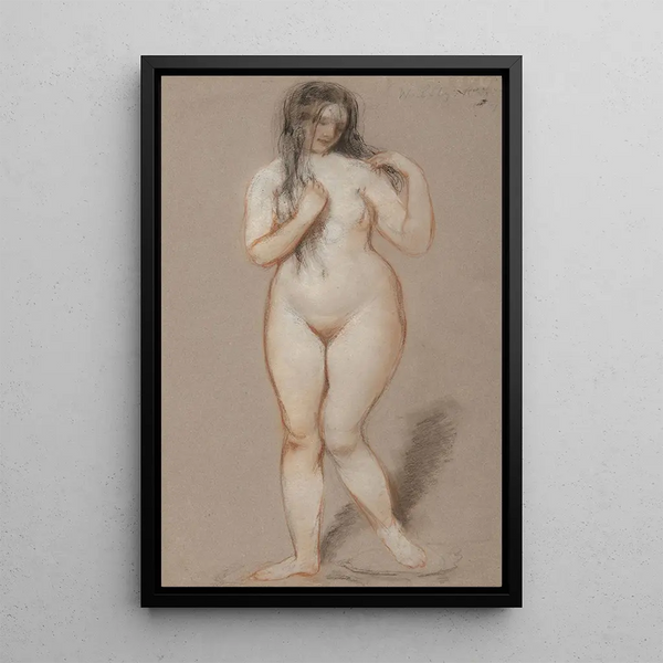 William Etty - Standing Female Nude.webp