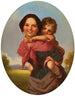 Fille et enfant irlandais - William Gillard — vy av konstverket