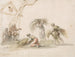 figurer som samlar - William Hamilton — vy av konstverket