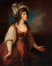Portrait av Sarah Siddons i rollen som Zara - William Hamilton — vy av konstverket