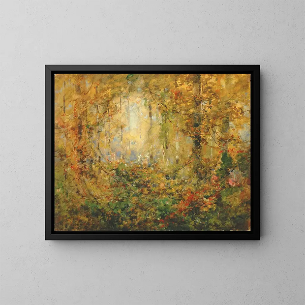 Enchevêtrement d'automne - William Henry Holmes — inramlat konstverk på väggen